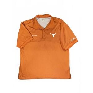 Texas Longhorns Orange Men's XL Vented PFG Polo Fishing Shirt by Columbia